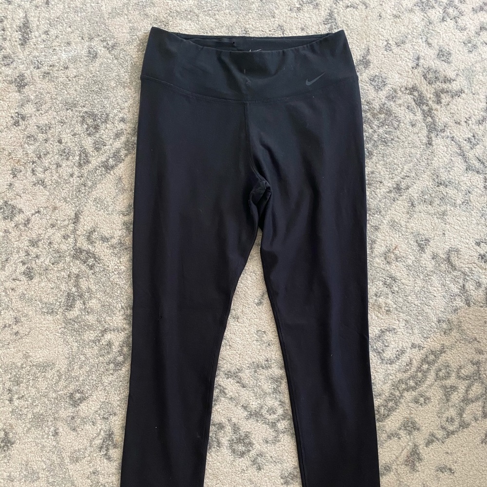 Nike did fit full length black workout leggings